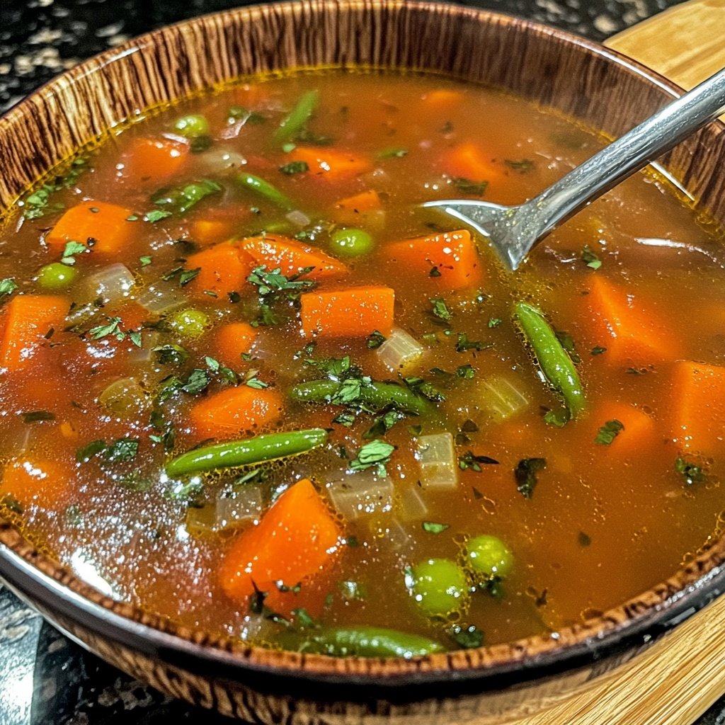 Quick Vegetable Soup Recipe