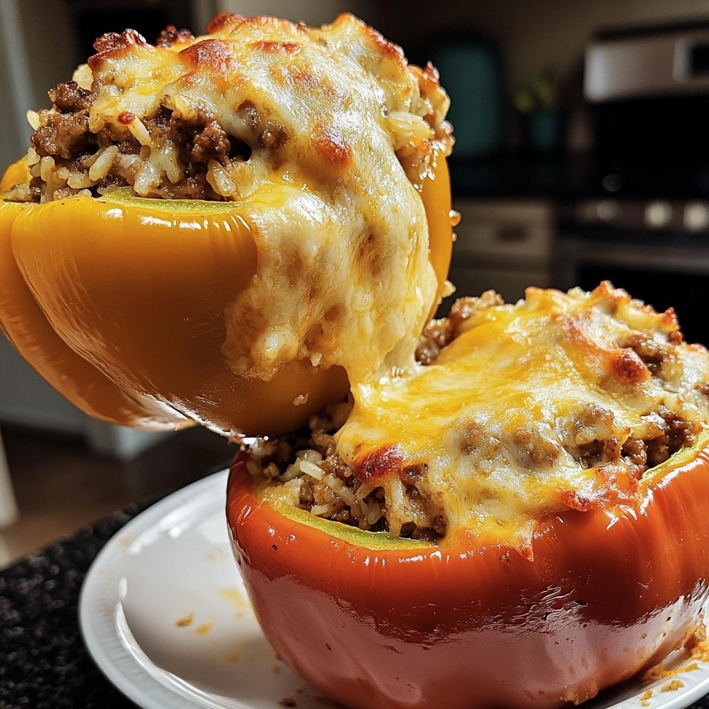 Easy Stuffed Bell Peppers Recipe