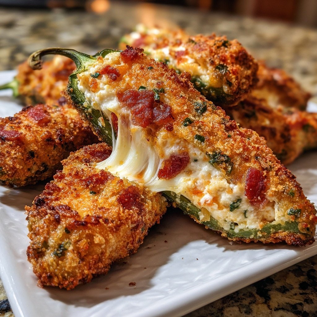 Jalapeno Poppers with Herb Cream Cheese