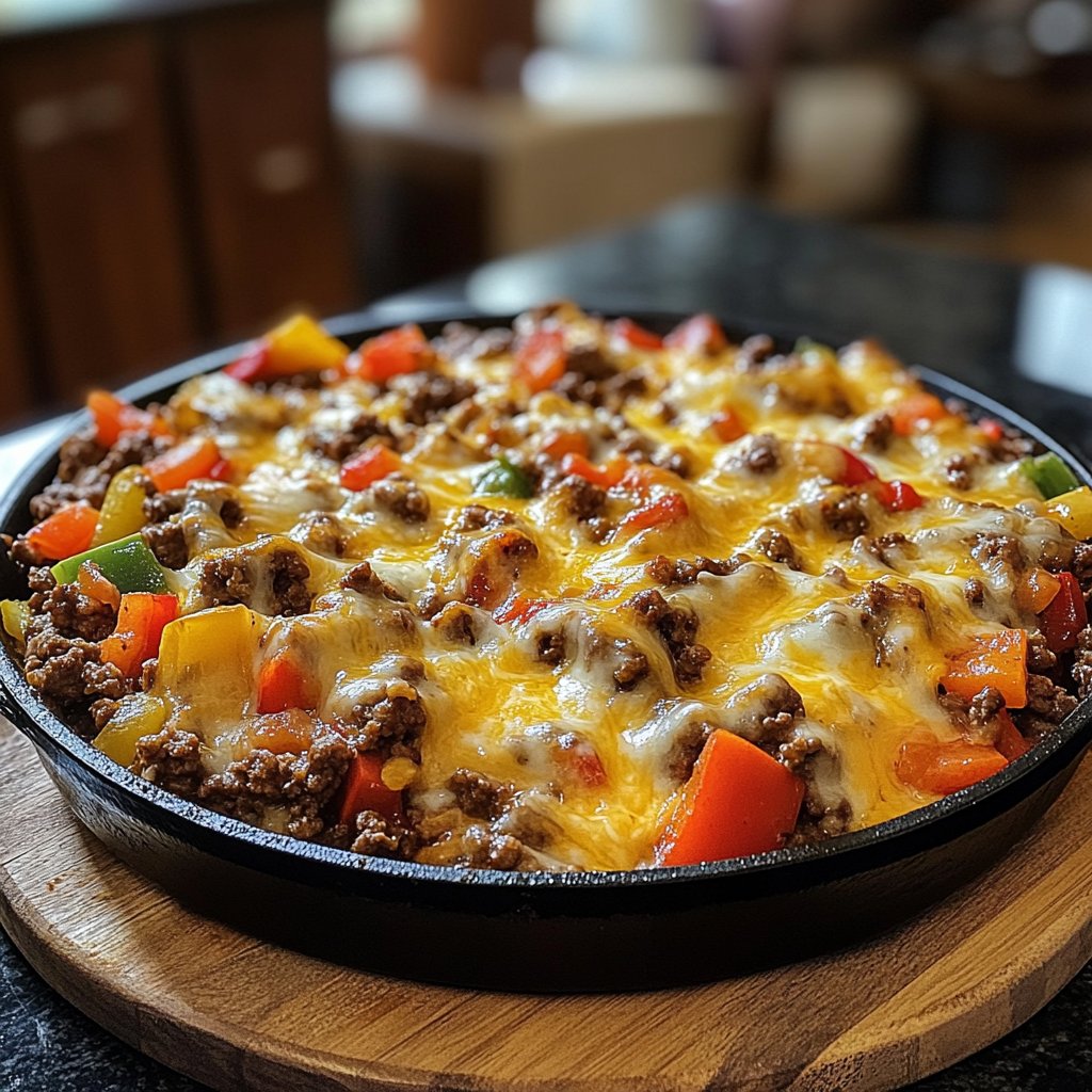 Ground Beef Skillet Budget Friendly