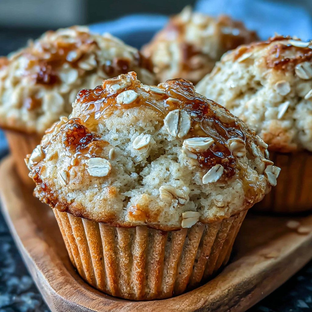 Healthy Muffins With Oats And Honey