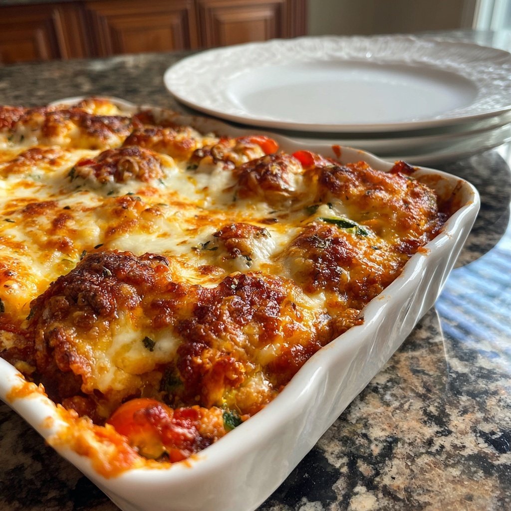 Baked Zucchini Tomato Casserole
