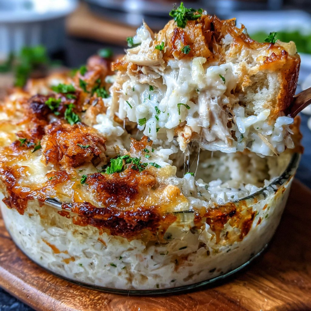 Creamy Chicken And Rice Casserole
