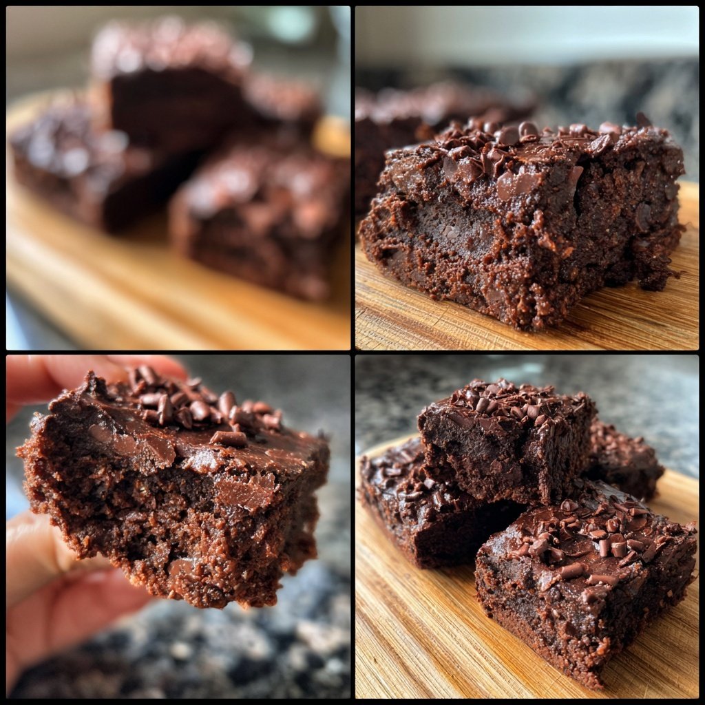 Cottage Cheese Brownies with Cocoa Nibs