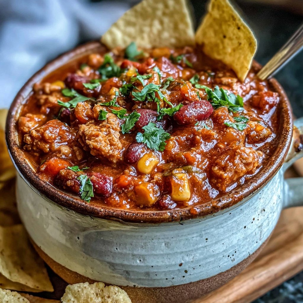 Ground Chicken Chili