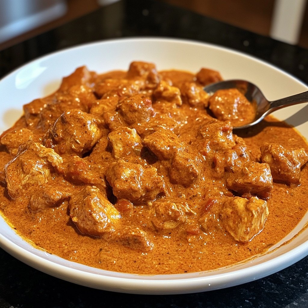Creamy Slow Cooker Chicken Tikka Masala