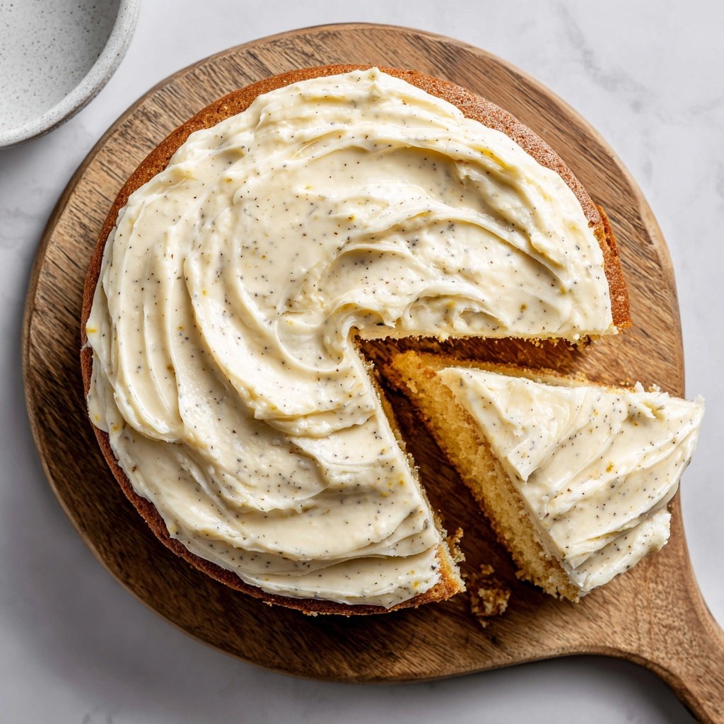 Vanilla Cake With Butter Frosting